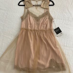 Target x Rodarte Nude Tulle Mini Dress